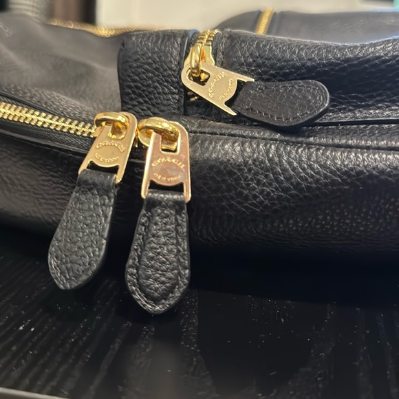 Coach Black Leather Backpack & Wallet - Picture 3 of 3